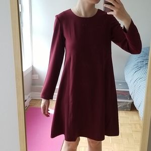 Les Petites Burgundy Red Dress
